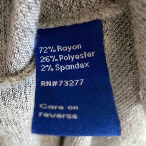 Apt 9 Gray One Button Sweater Size M - Picture 4 of 5